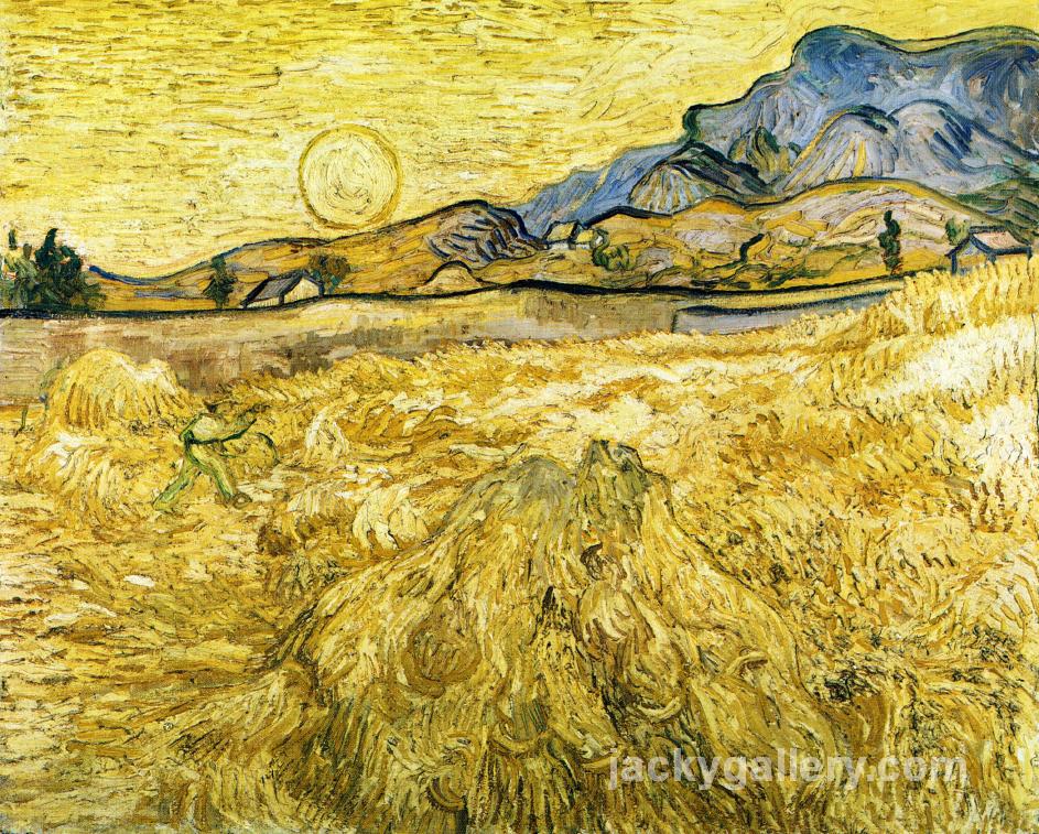 The Reaper, Van Gogh painting